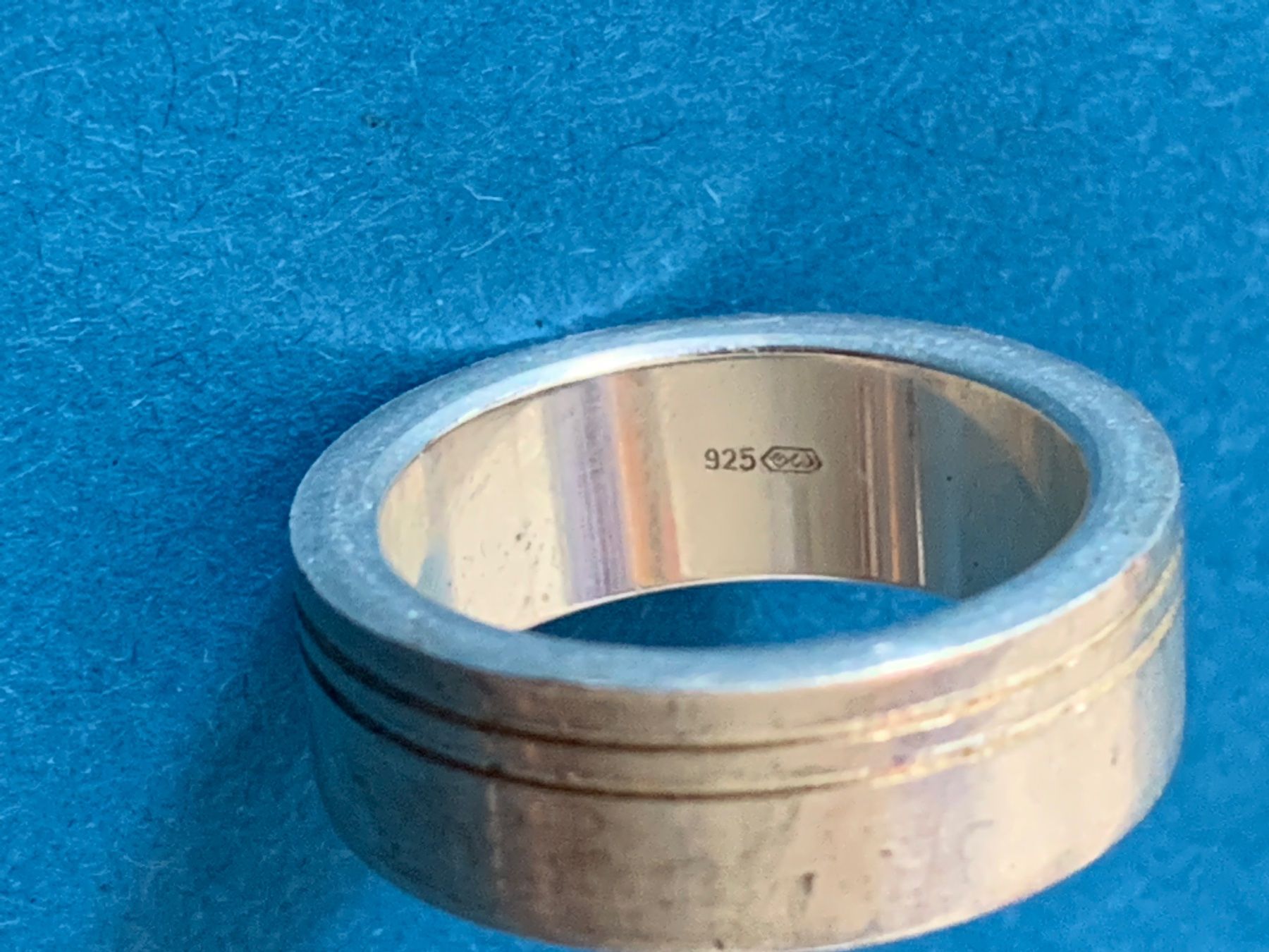 Anelli: Silberring Klassisch 2RILLEN (52) – Usato da Laufen venduto da belleskulptur 5