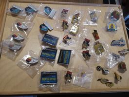 Pin seltene Vintage Pin's Sammlung Abzeichen 35 x