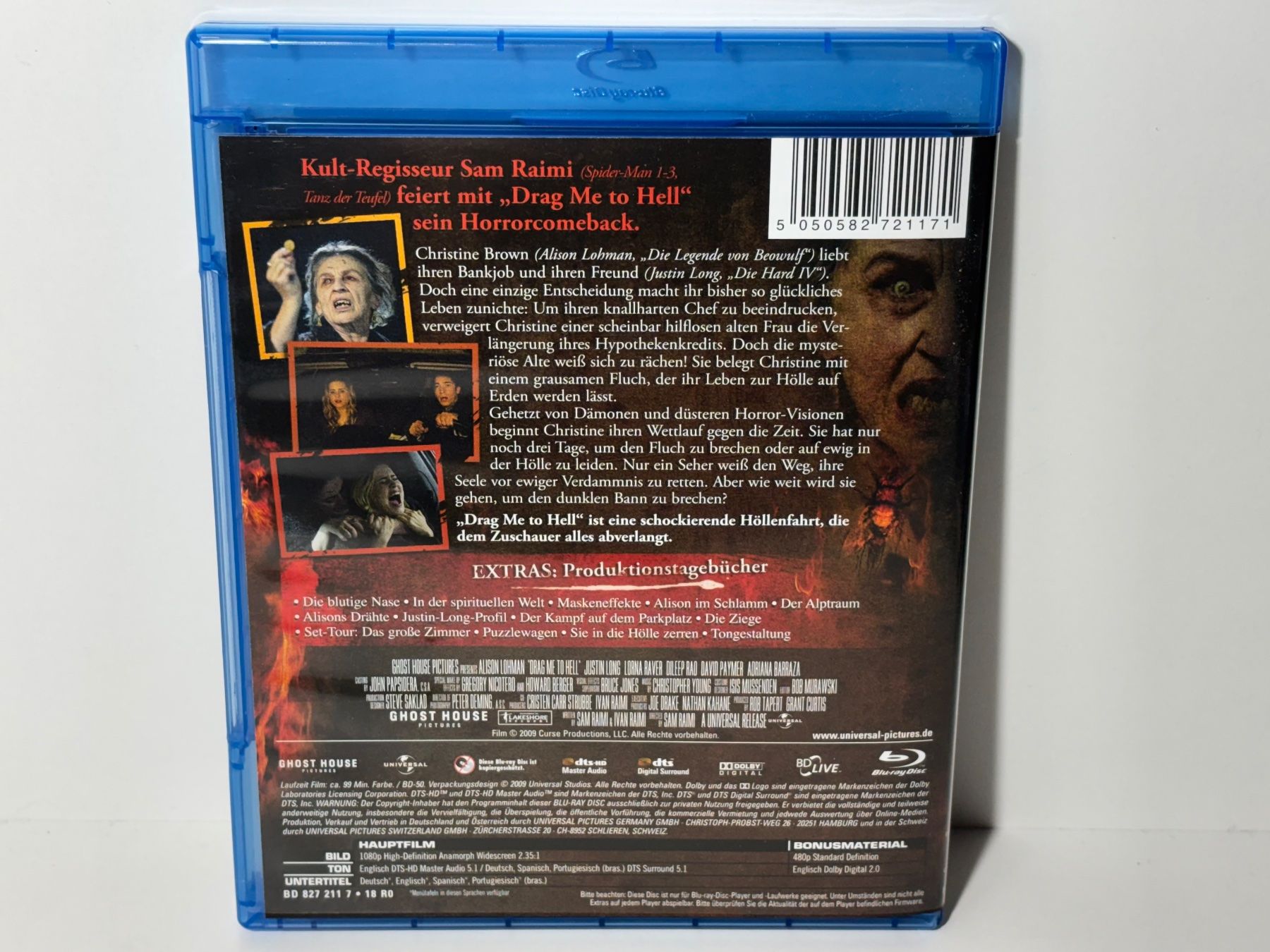Alle DVDs: Drag me to Hell Blu Ray – Gebraucht aus Wilderswil von Sstriker 1