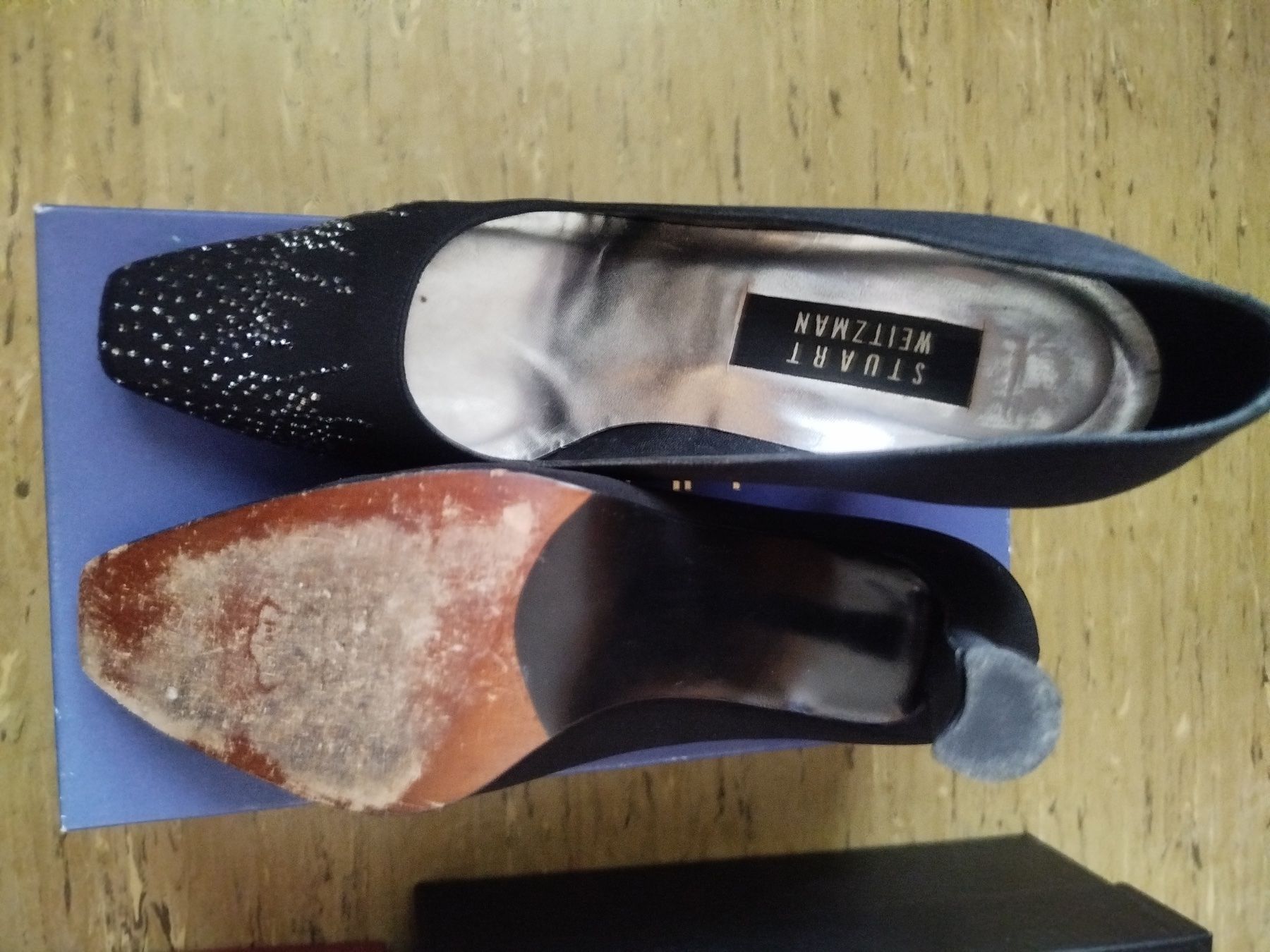 Stuart Weitzman Scarpe da donna: Stuart Weitzman Pumps 39 schwarz Strass – Usato da Zürich venduto da Victoria64 1