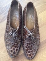 Bally!  Schuhe Leder braun Krokodil echt Leder . Wie neue :)