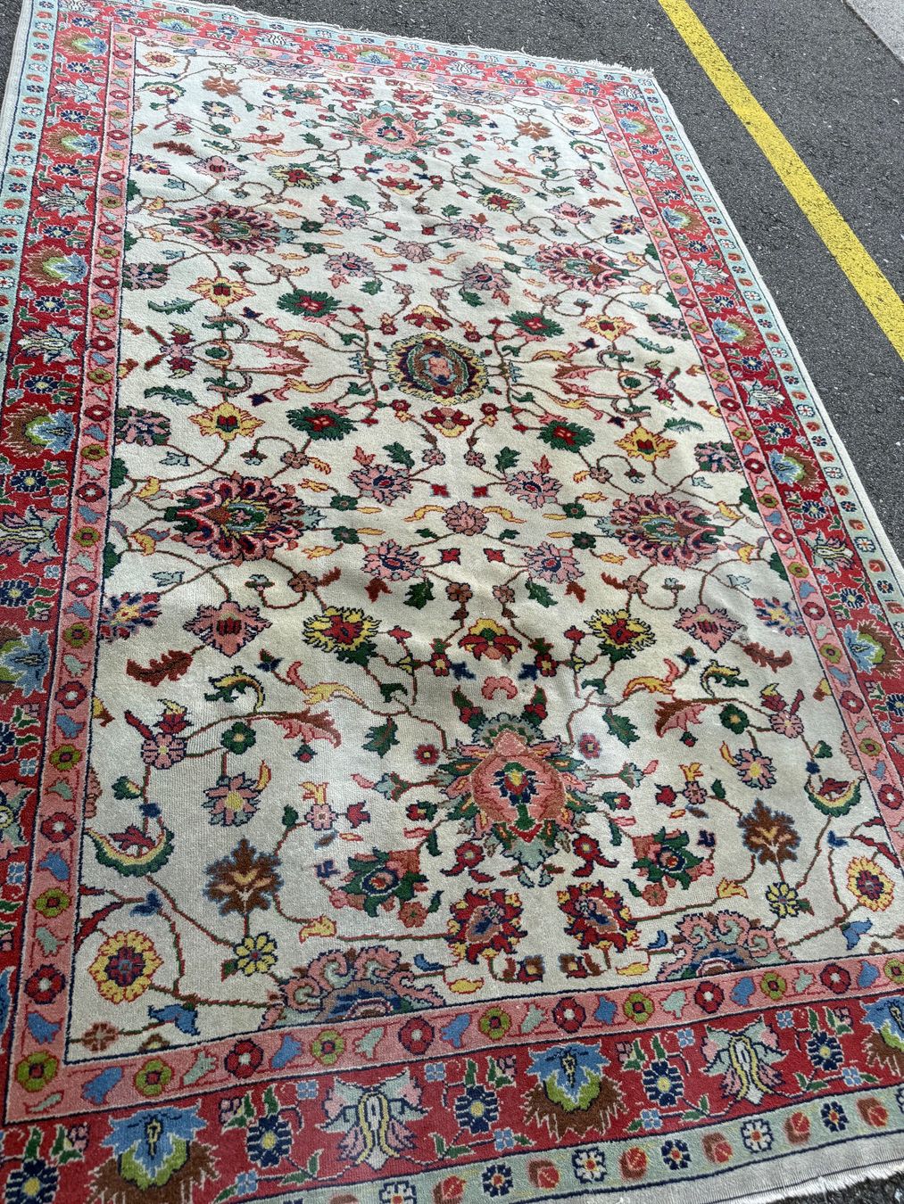 Teppiche: Alter orientalischer persischer Teppich (Tabriz) – Gebraucht aus Höri von ato_7v9f 5