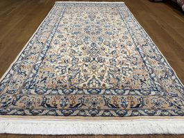 Nain Tudeshk Seide 211*117 cm - handgeknüpft *gratis Versand