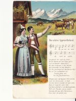 Das schöne Appenzellerland 1914, mit Bahnstempel