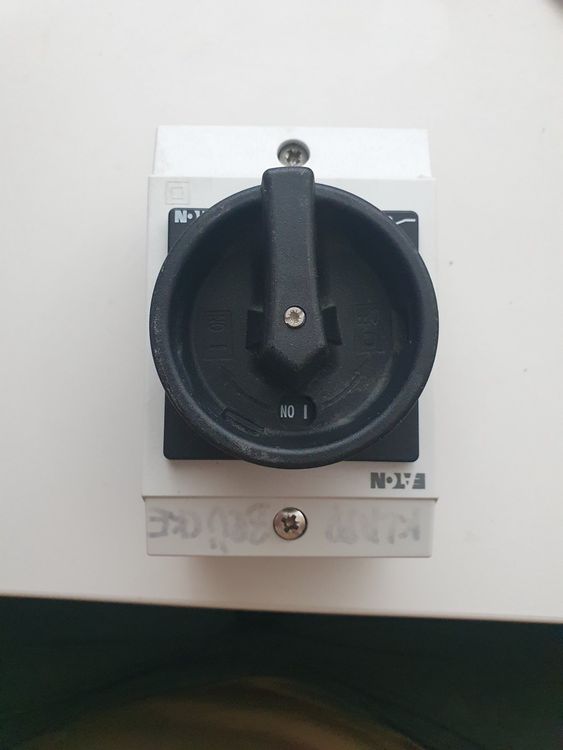 HOHOVYVY 4-poliger Hauptschalter IP65 – Trennschalter 20–63A, 440V AC, Für Klima, Pumpen, Solaranlagen
