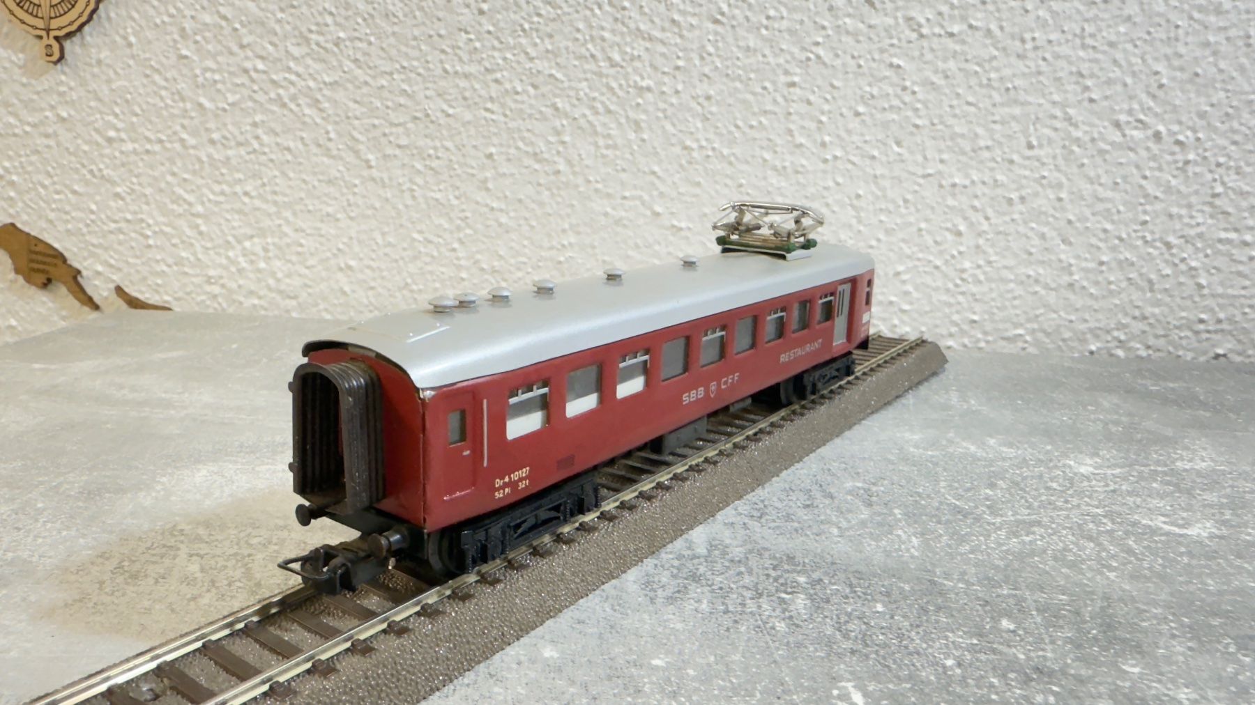 Märklin Modellini di ferrovie: Märklin Speisewagen H0 / AC – Usato da Schlieren venduto da rat_lq6b 3