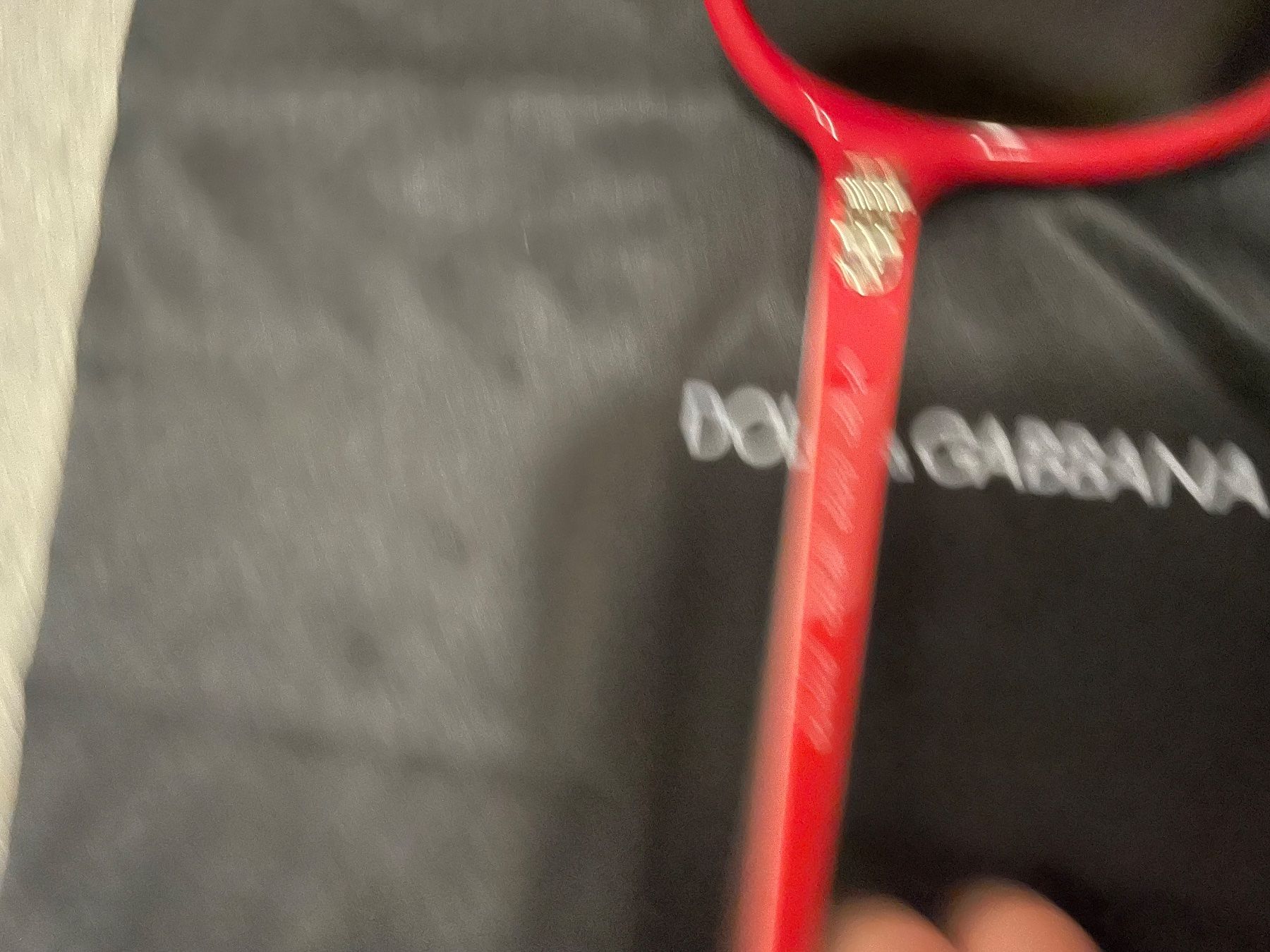 Dolce & Gabbana Occhiali & Lenti: Originale Dolce Gabbana Brille rot – Usato da St. Gallen venduto da jojan 3