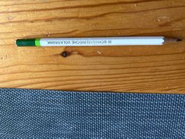 Bleistift Volksbank Zustand gut
