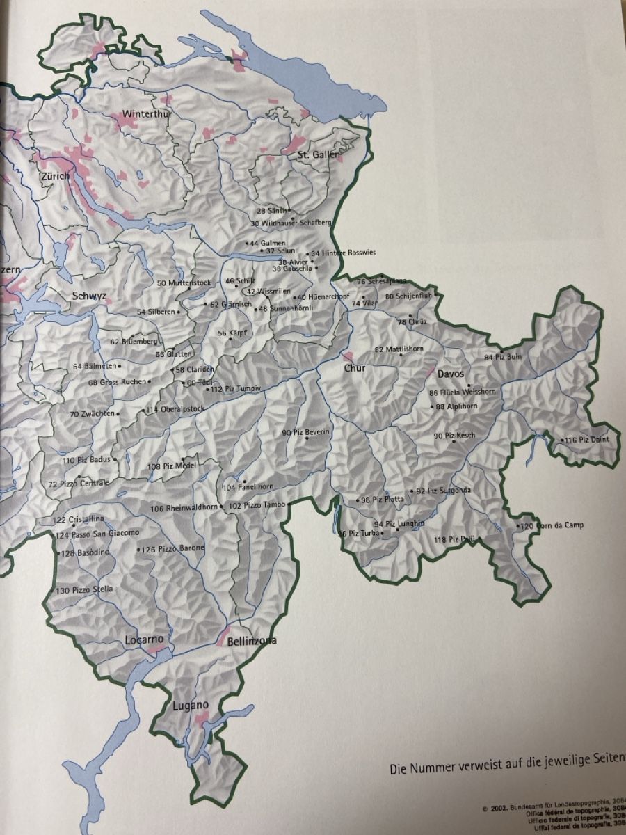 Libri: Skitouren Schweizer Alpen Ost - AT Verlag – Nuovo (secondo la descrizione) da Würenlingen venduto da GSP7521 3