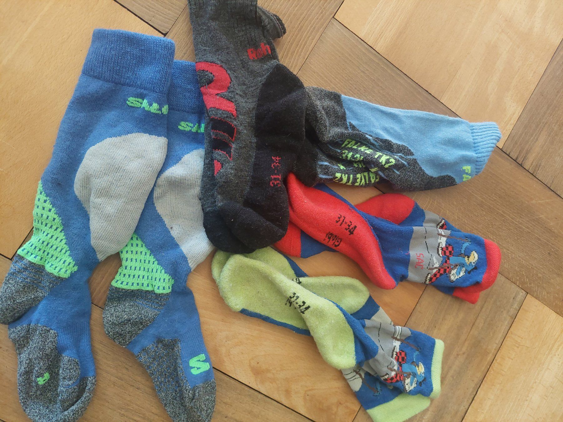 Rohner Socken für Kinder: Wandersocken-5er-Set Grösse 31-34 – Gebraucht aus Beckenried von Havacola 4