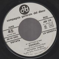 7 " CASELLI CATERINA / PAOLO SIMONE EMANUEL / GRAZIE DEI FIO