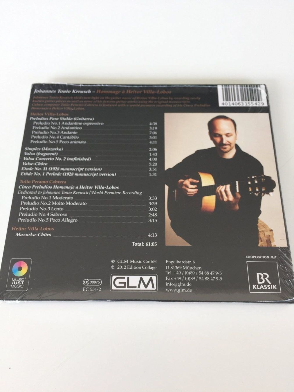 CD: Johannes Tonio Kreusch – Nuovo e nell'imballaggio originale da Rüti ZH venduto da alumedien 1