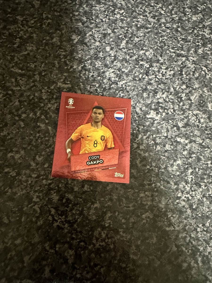 Topps EM 2024 Sticker - Cody Gakpo SP Signature (Neu (gemäss