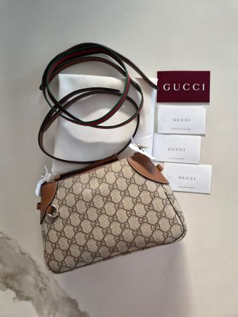 New !  Gucci Emblem Shoulder Bag