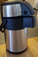 Thermoskanne Edelstahl gebrauchter Zustand