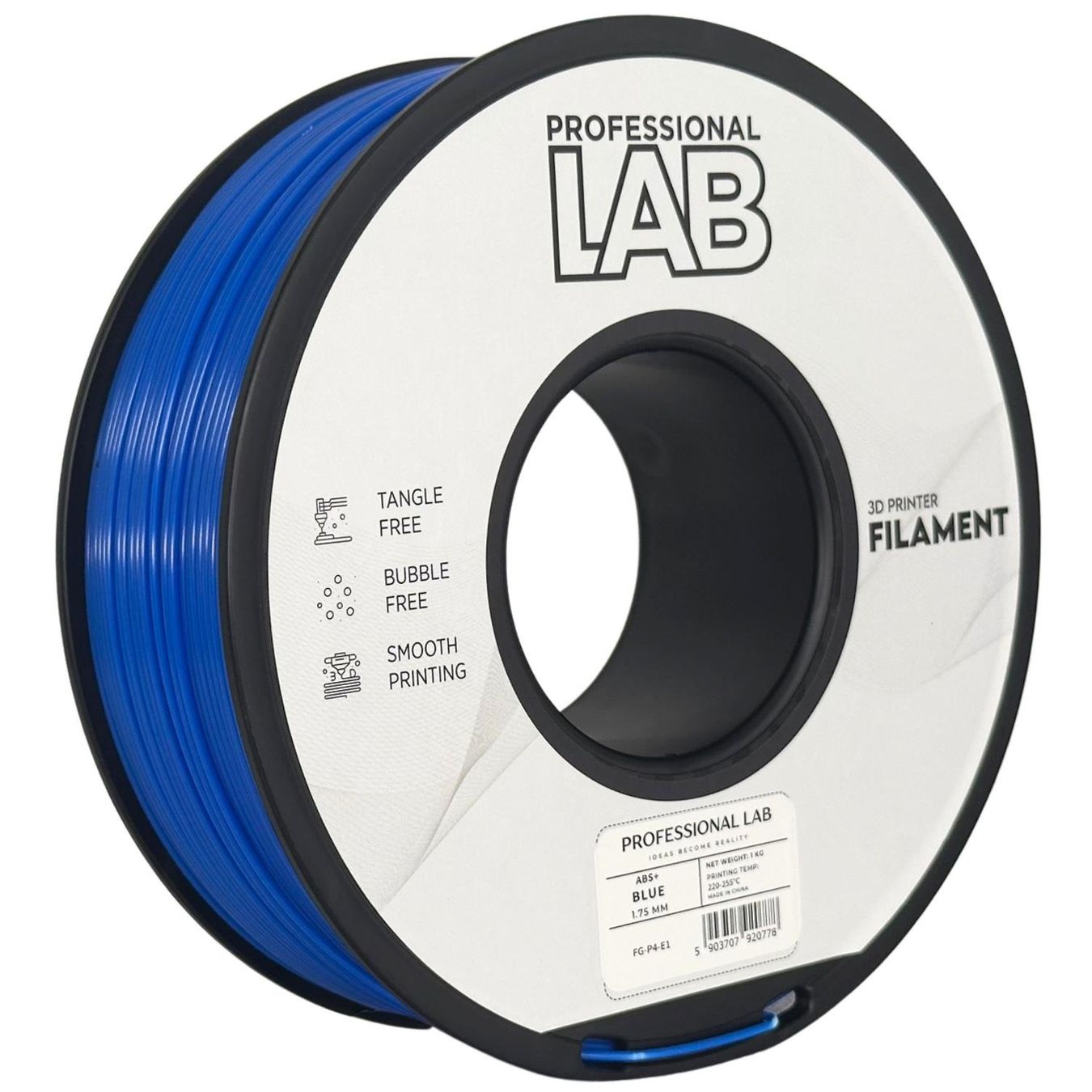 3D Drucker: ABS+ Filament, 1.75 mm, 1 kg, Blau – Neu und originalverpackt aus Uffikon von DisimaTec