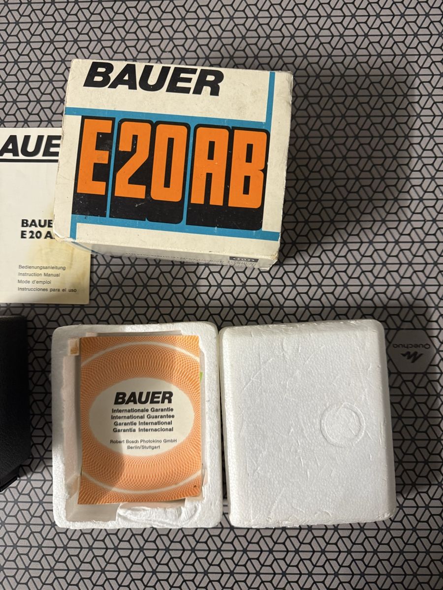 Flash: Bauer E 20 AB Kamerablitzgerät - Vintage, ungetestet – Difettoso da Basel venduto da Gamebeard 4