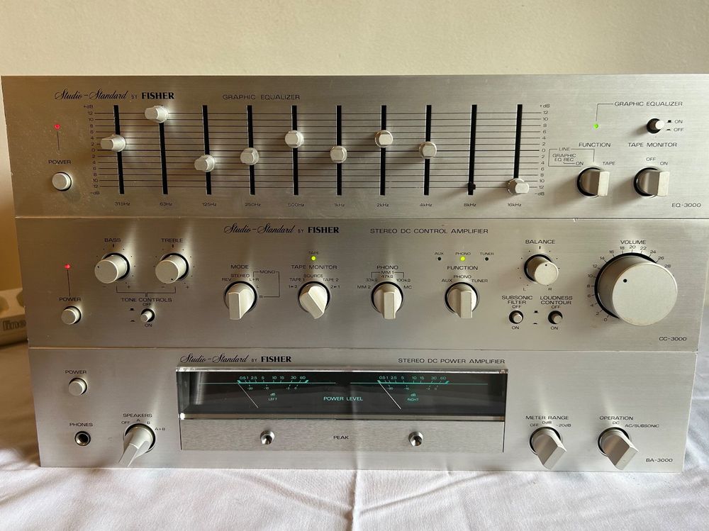 AMPLIFICATEUR DE PUISSANCE stéréo SANSUI BA-F1 AC100V fonctionnel testé