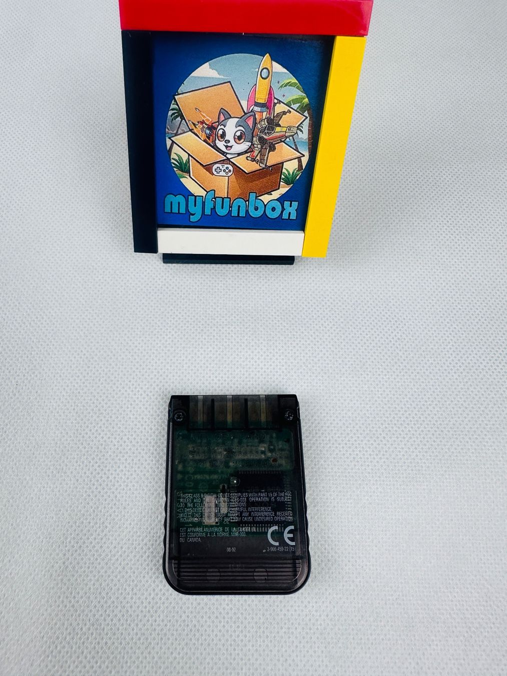 Sony Memory unit & Memory card: Playstation 1 PSX  PS1 original Memory Card Trans. Black – Usato da Kappel SO venduto da MyFunBox 1