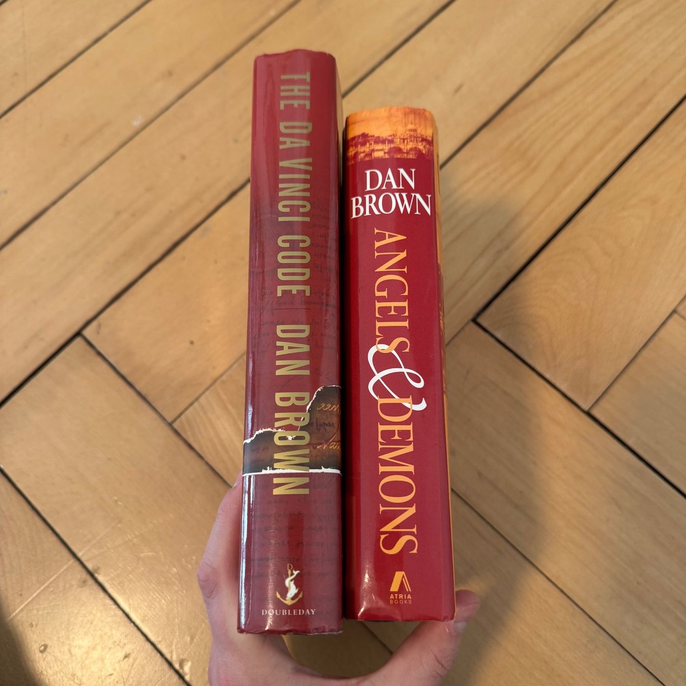 Bücher: Dan Brown - Angels & Demons + The da Vinci Code (Hardcover) – Gebraucht aus Luzern von philippbrl 1