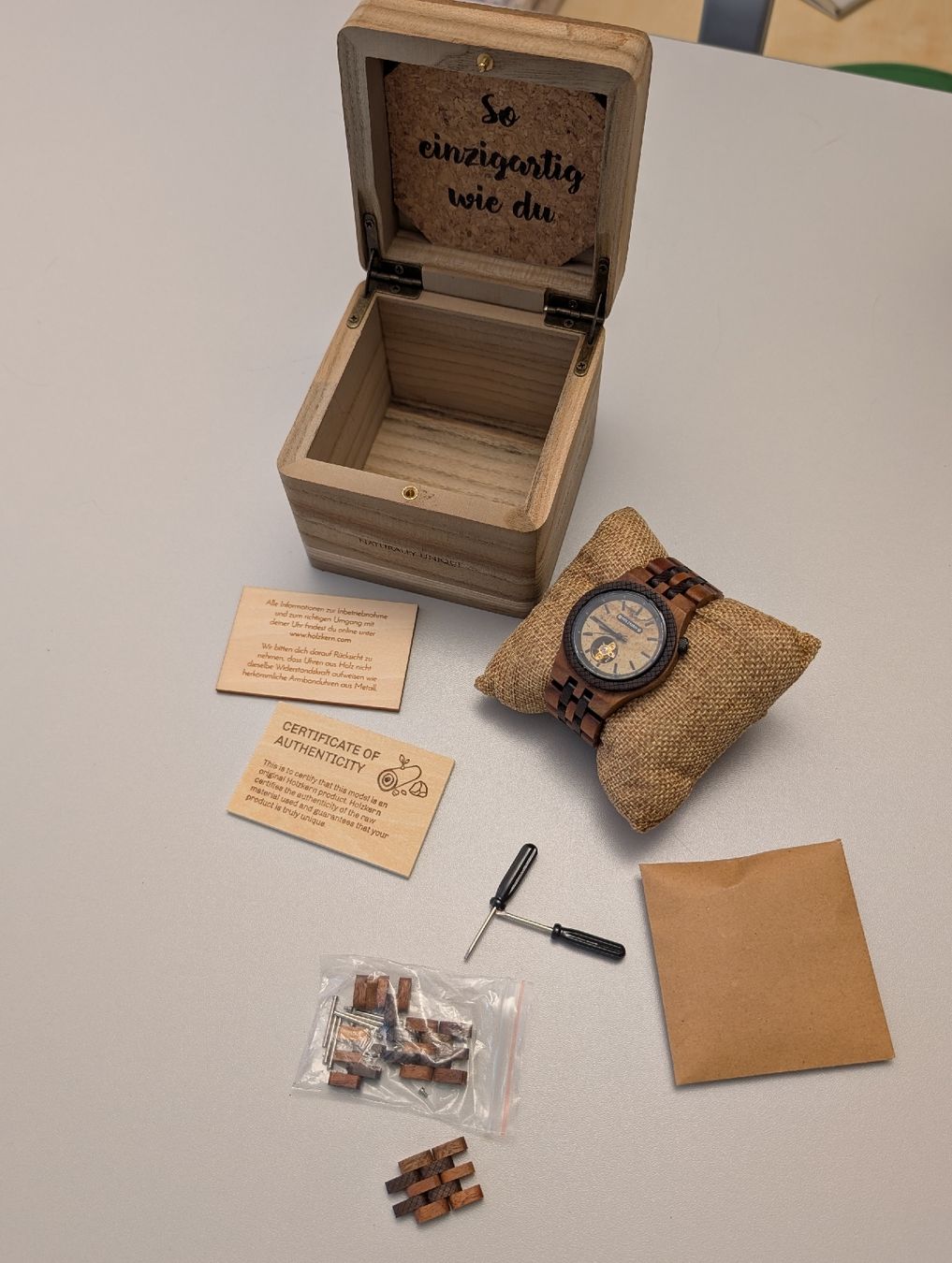 Orologi: Holzkern Uhr automatisch – Nuovo (secondo la descrizione) da Stäfa venduto da IsaBach 3