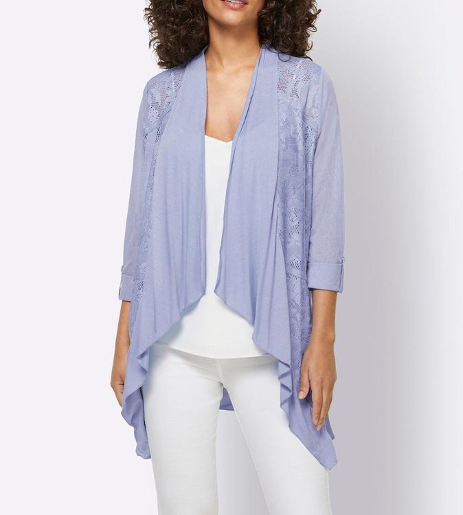 Preissturz! leichter Cardigan Linea Tesini 100% Viskose Gr40 (Neu