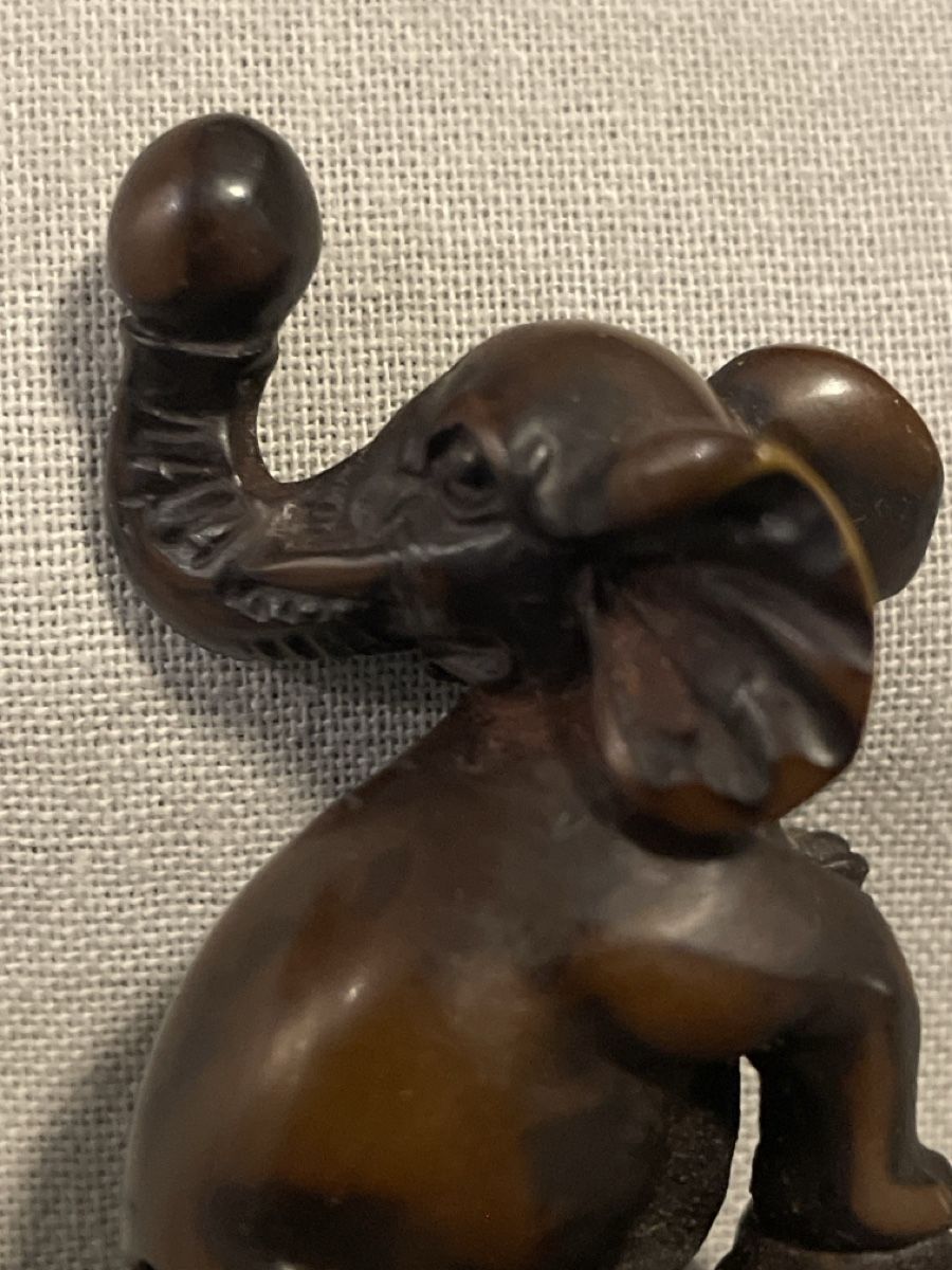 Figurines: Netsuke Holz, Elefant – D'occasion à Embrach par Gauvain1 3