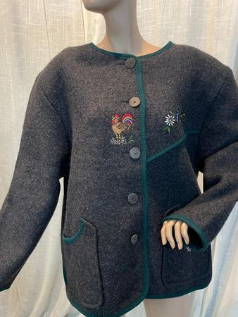 Exklusive Fuchs Fashion Austria Trachtenjacke / Walkjanker