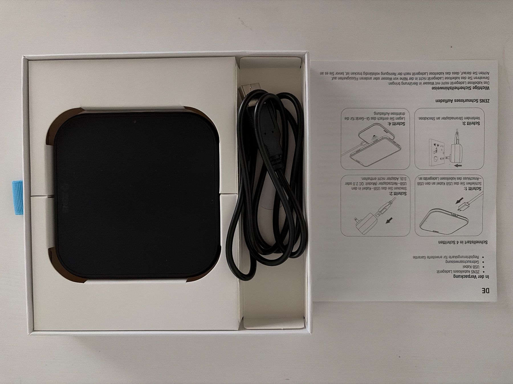 Caricabatterie: Zens Wireless Ladestation – Nuovo (secondo la descrizione) da Winterthur venduto da ali_597n 2