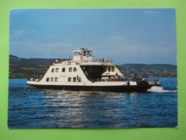 Ansichtskarte Zürichsee - Fähre <<Schwan>> Horgen -Meilen