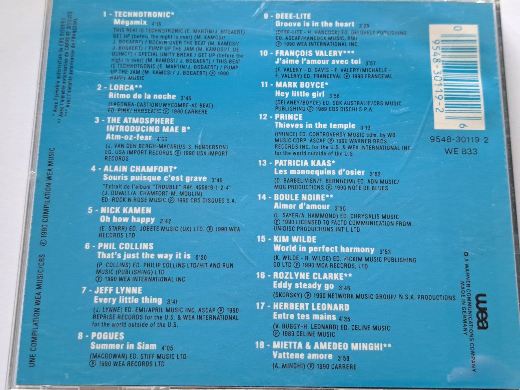 CD: Cd La Compil - 18 hits enchainés – Usato da Pully venduto da bro_n52j 2