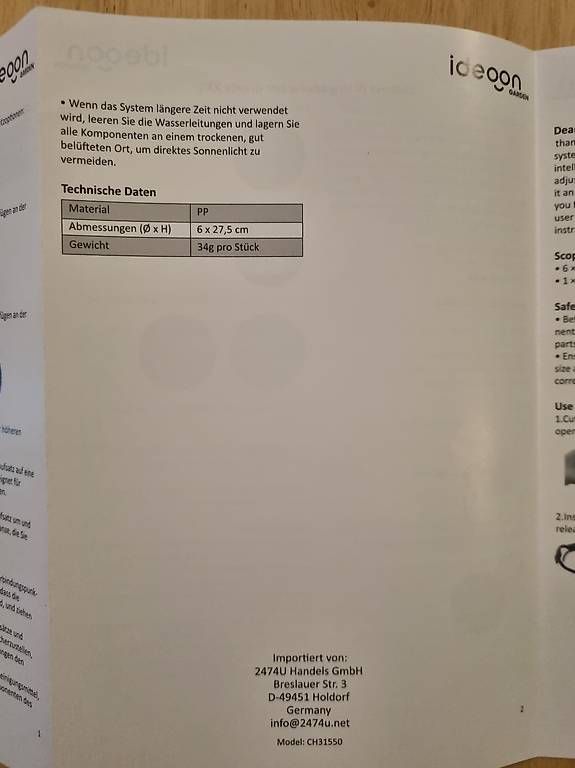 Rohre & Schläuche: XXL Bewässerungssystem  – Neu und originalverpackt aus Bern von dom_t7tz 2