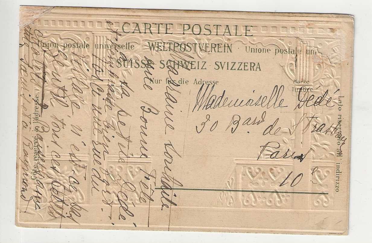 Cartoline postali: Leysin, ca 1905 – Usato da Spiez venduto da Niesen20 1