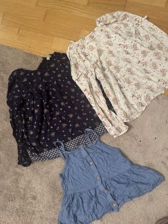 3 Mädchen Blusen 128