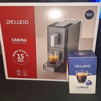 Delizio Kaffeemaschine + 12 Kapseln
