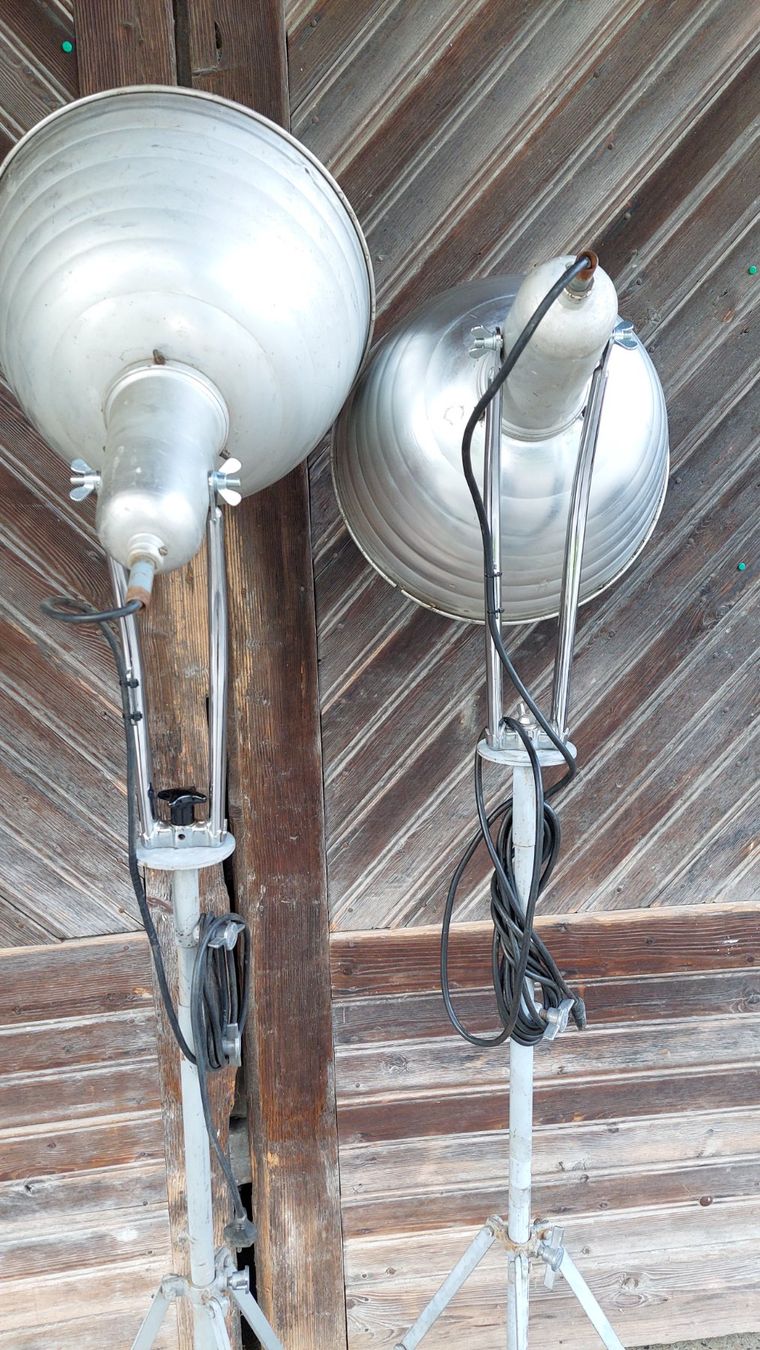 Lampade: Vintage Industrie Stehleuchte – Usato da Othmarsingen venduto da Lanz05 4
