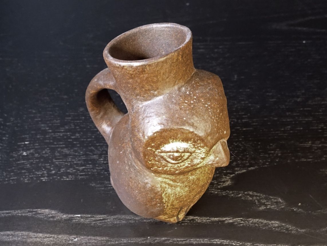 Vasi & Recipienti: Tonkrug / Vase in Form einer Eule – Usato da Russikon venduto da Eulenfeder 6
