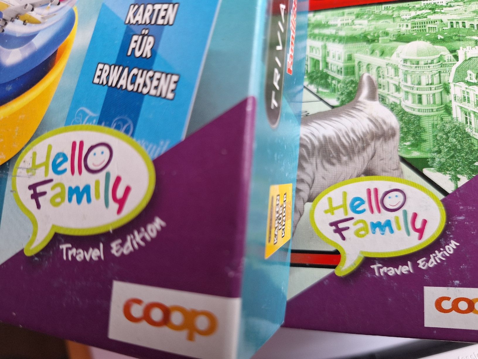 Hasbro Giochi: 2 Familien Spiele – Usato da Niederglatt ZH venduto da Bobsli 3