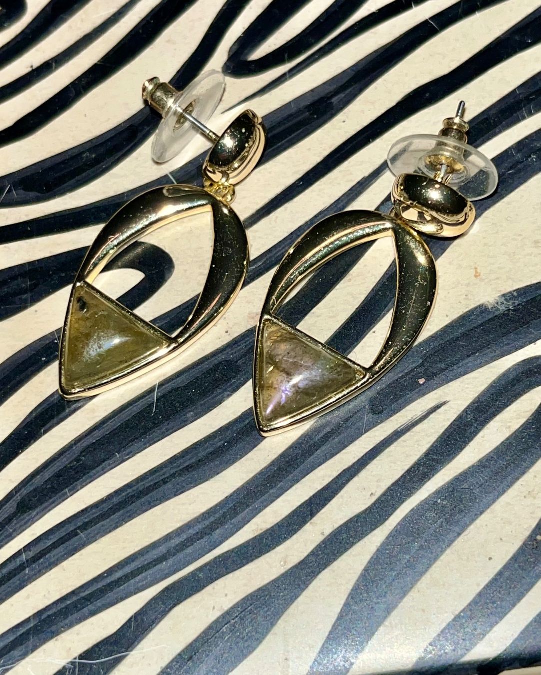 Orecchini pendenti & Orecchini a lobo: Boucles d'oreilles Moonstonel – Nuovo (secondo la descrizione) da Perrefitte venduto da lulusphere
