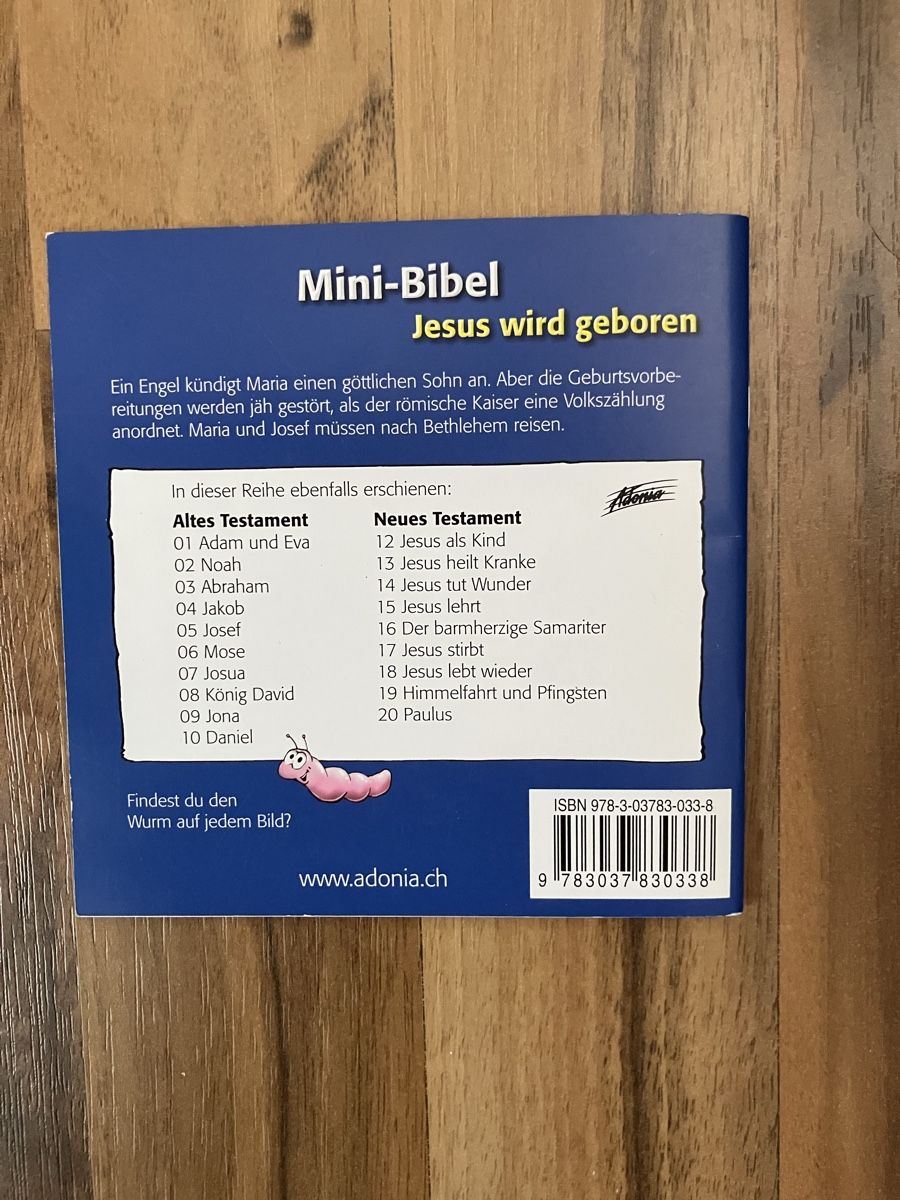 Libri: Adonia Minibuch Weihnachten – Nuovo (secondo la descrizione) da Bözberg venduto da Sape9192 1