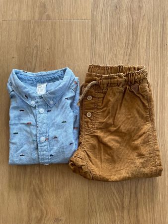 Festliches Set Hemd und Hose Gr.86