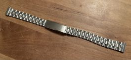Vintage Edelstahl Armband mit Faltschliesse 13mm neu