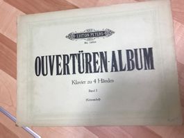 Ouvertürenalbum musiknoten f Klavier