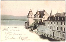NYON - Le Château ca. 1905 (VD)