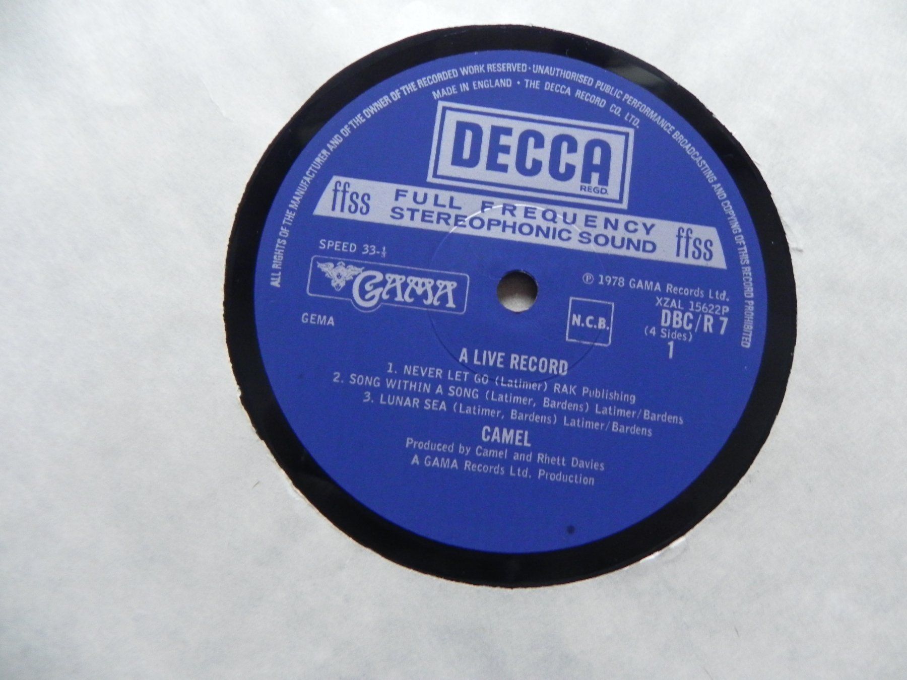 Dischi in vinile: Doppel LP brit. progressiv Rock Band Camel 1978 A Live Rec. – Usato da Siebnen venduto da krimsie 4
