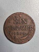 Münze 1 Kreuzer 1816 SCHEIDE-MÜNZE K-K ÖSTERR Gebraucht