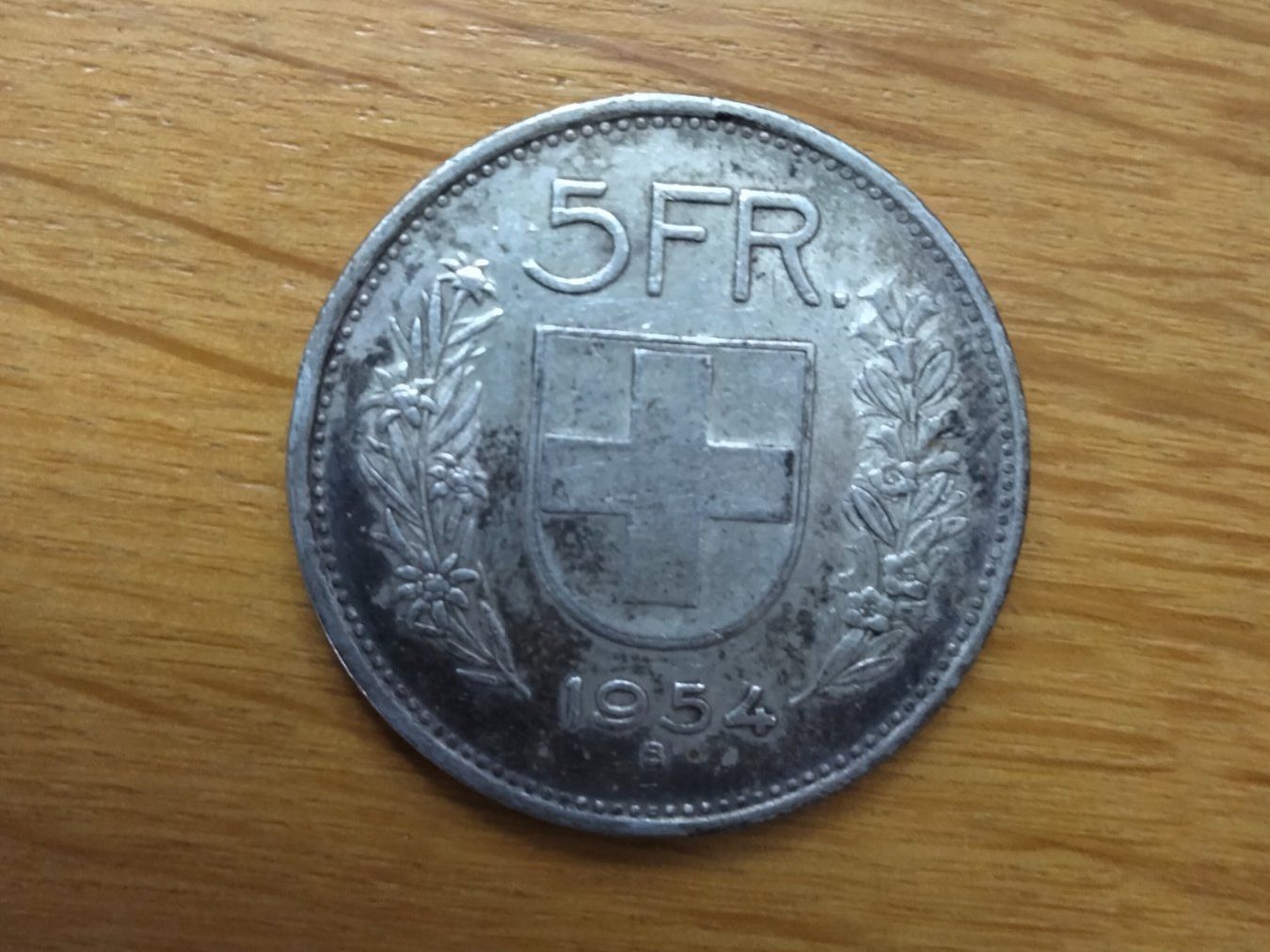 Tutti le monete: 5 Franken Silber 1954 – Usato da Seengen venduto da Charlie67