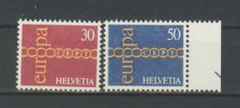 1971, Nr.496–497, Europa **