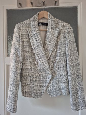 Blazer en tweed Zara XS 🌼