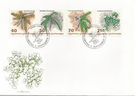 ET-Brief Fürstentum Liechtenstein 1992 ZNr. 987-990